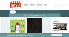 Desktop Screenshot of epsu.org